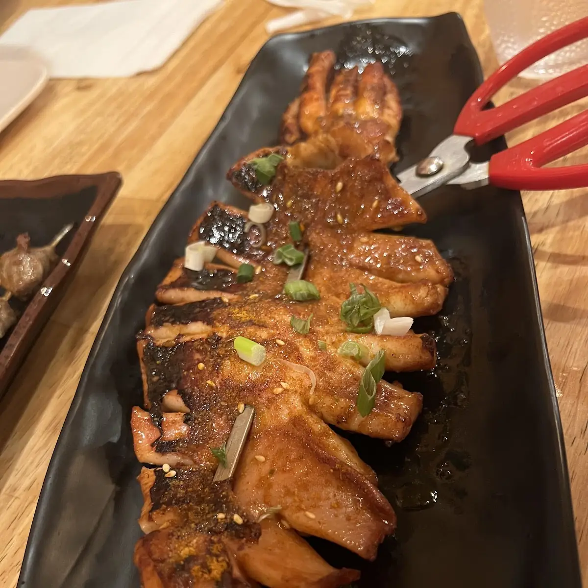 pork belly 3 skewers 烤五花肉3串